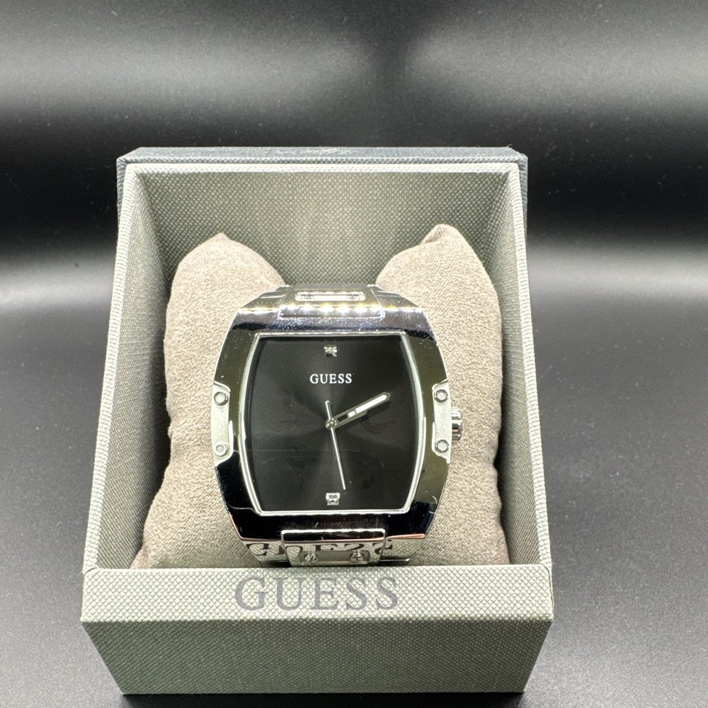 Guess Mens Watch GW0387G1 Quartz-Stainless. 44mm Needs battery. (1263)